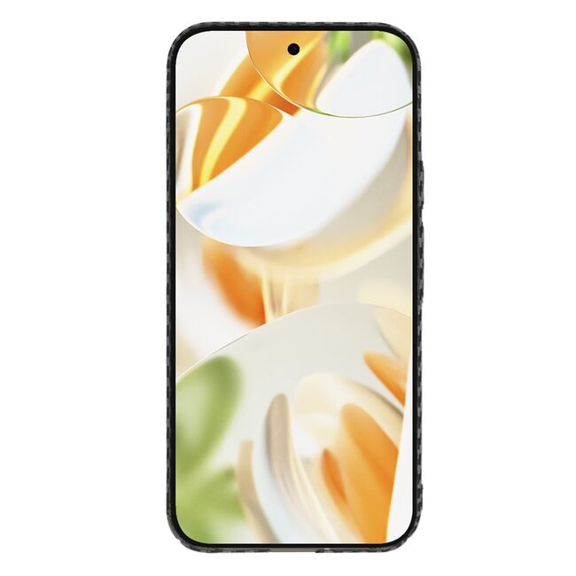 Husa pentru  Google Pixel 9 Pro XL CarbonFiber UltraSlim, Lightweight, negru