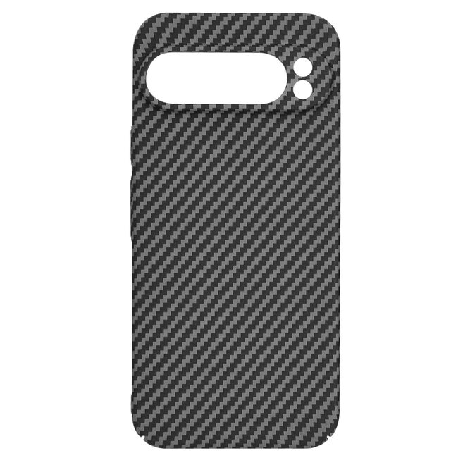 Husa pentru  Google Pixel 9 Pro XL CarbonFiber UltraSlim, Lightweight, negru