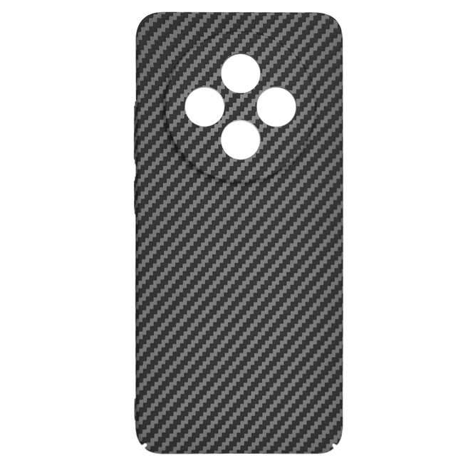 Husa pentru  Oppo Reno 12F, Reno 12FS CarbonFiber UltraSlim, Lightweight, negru