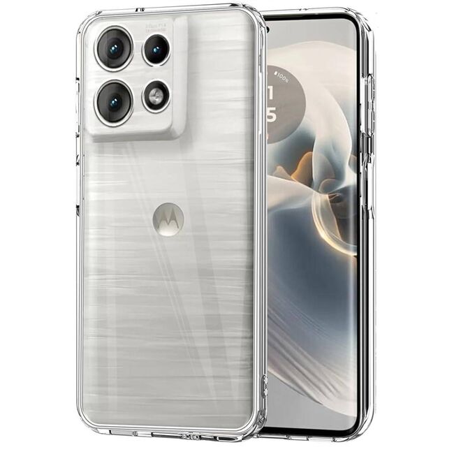 Husa pentru  Motorola Edge 50, Anti-Shock 1.5mm, cu protectie lentile, transparent