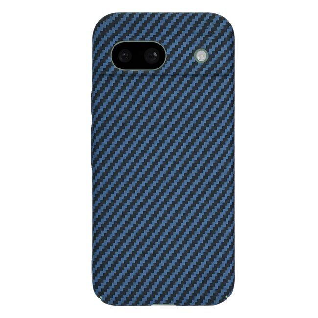 Husa pentru  Google Pixel 8a CarbonFiber UltraSlim, Lightweight, albastru