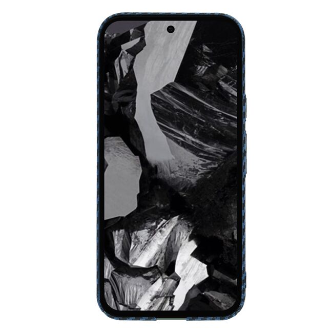 Husa pentru  Google Pixel 8a CarbonFiber UltraSlim, Lightweight, albastru
