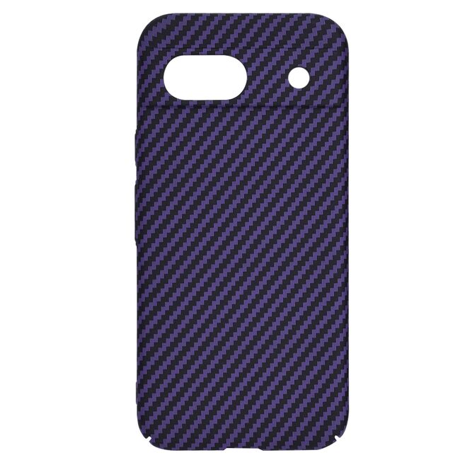 Husa pentru  Google Pixel 8a CarbonFiber UltraSlim, Lightweight, mov