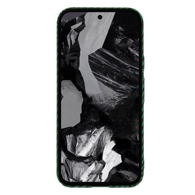 Husa pentru  Google Pixel 8a CarbonFiber UltraSlim, Lightweight, verde