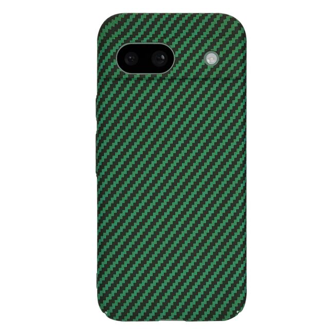 Husa pentru  Google Pixel 8a CarbonFiber UltraSlim, Lightweight, verde