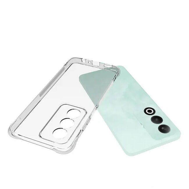 Husa pentru  Oppo A80, Anti-Shock 1.5mm, reinforced 4 corners, cu protectie lentile, transparent