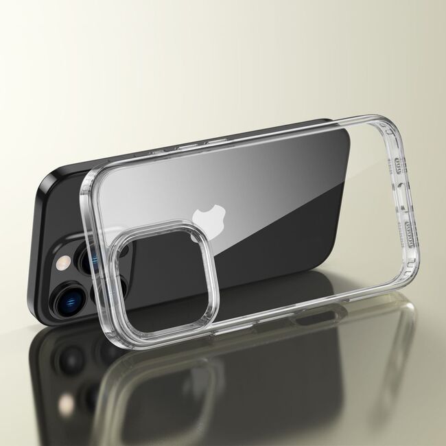 Husa pentru iPhone 16 Pro Max Anti-Shock 1.5mm, transparent