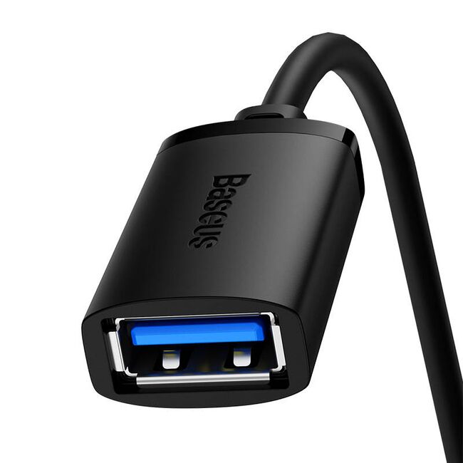 Cablu extensie USB, 1m Baseus AirJoy Series, negru