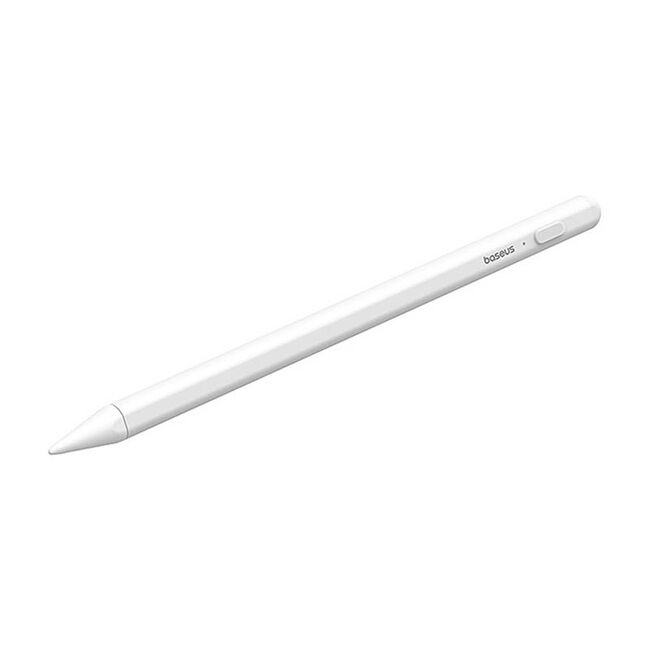 Stylus Pen magnetic cu indicator LED pentru iPad Baseus, alb