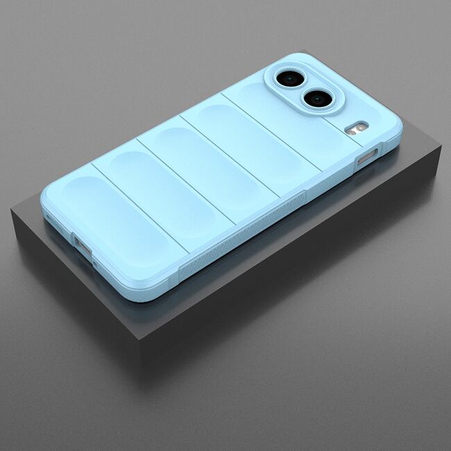 Husa pentru  OnePlus Nord 4 Liquid Silicone, Microfibre Lining, Non-Slip Airbag Design, albastru