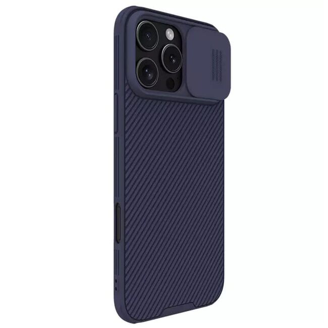 Husa pentru  iPhone 16 Pro Max MagSafe Pro cu slider pentru protectie lentile - mov