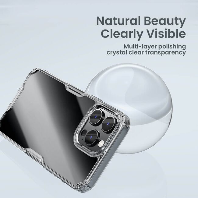 Husa pentru  iPhone 16 Pro Natural Pro - albastru