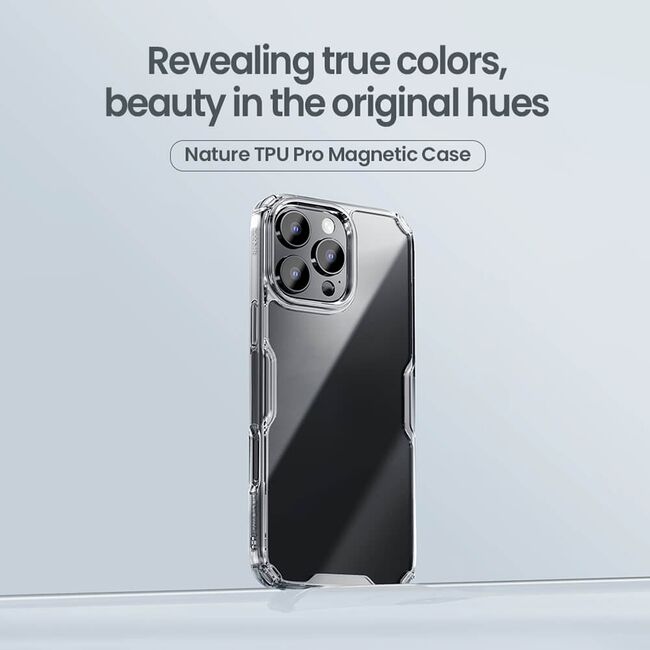 Husa pentru  iPhone 16 Pro Max Natural Pro - transparent