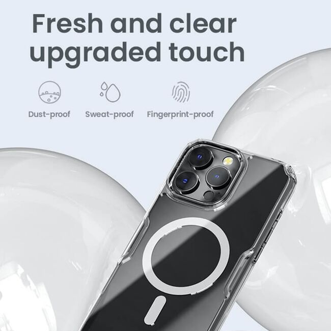 Husa pentru  iPhone 16 Pro MagSafe Pro - transparent