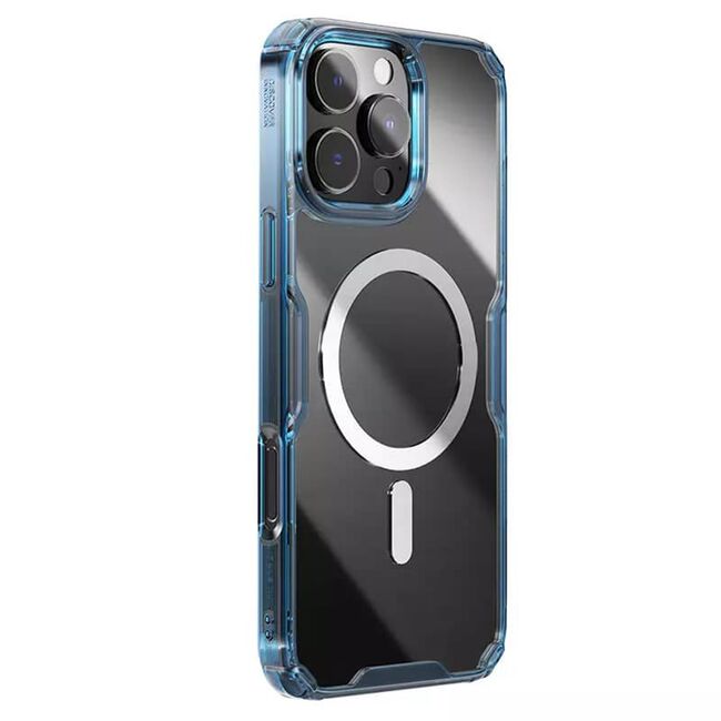 Husa pentru iPhone 16 Pro Max MagSafe Pro - albastru