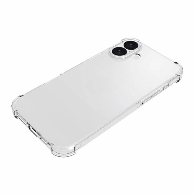 Husa pentru iPhone 16 Plus Anti Shock 1.5 mm Reinforced 4 corners (transparent)