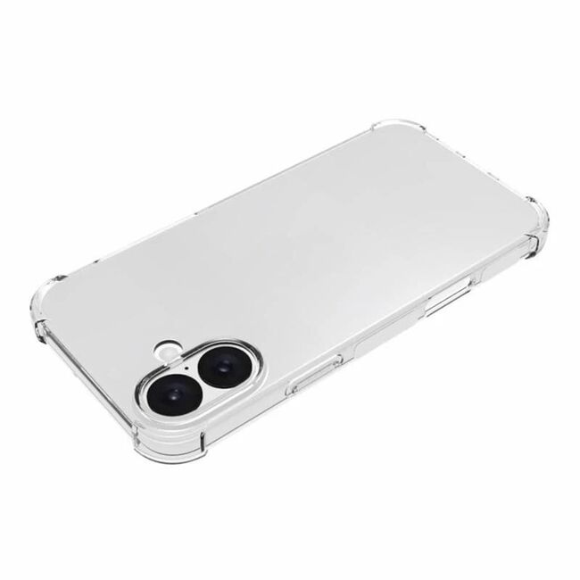 Husa pentru iPhone 16 Plus Anti Shock 1.5 mm Reinforced 4 corners (transparent)