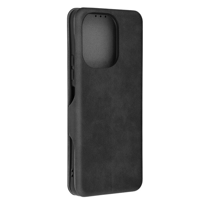Husa tip carte pentru  Xiaomi Redmi 13 Smart Wallet fata - spate protectie 360 - negru