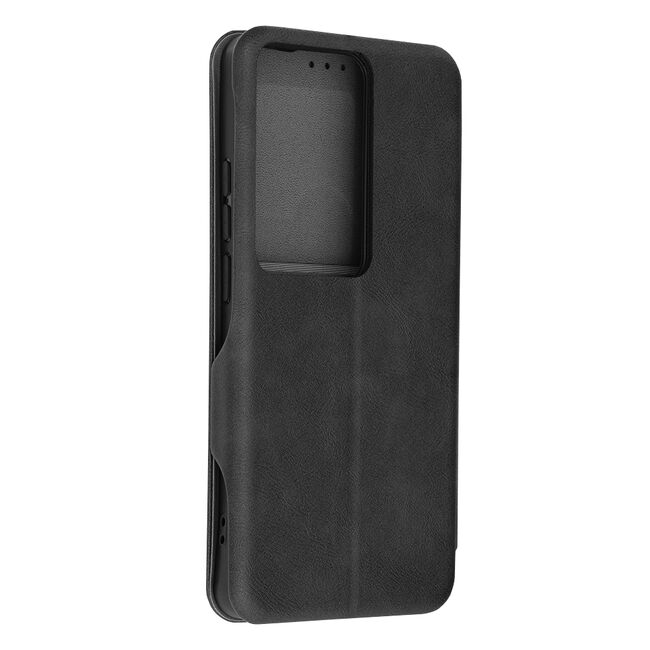 Husa tip carte pentru Oppo Reno 11F Smart Wallet fata - spate protectie 360 - negru