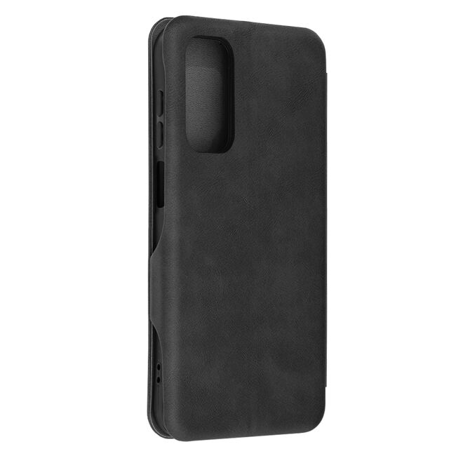 Husa tip carte pentru Samsung Galaxy M15 Smart Wallet fata - spate protectie 360 - negru