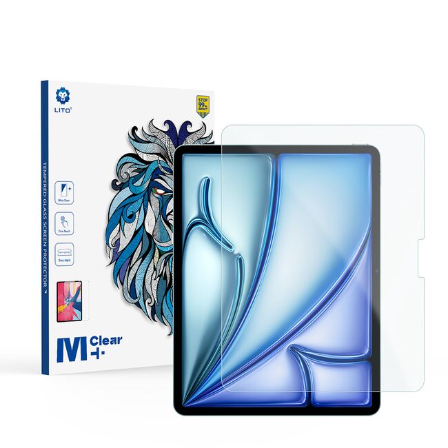 Folie sticla mata iPad Air 13 2025 / 2024 M3, M2 Lito 9H Tempered Glass