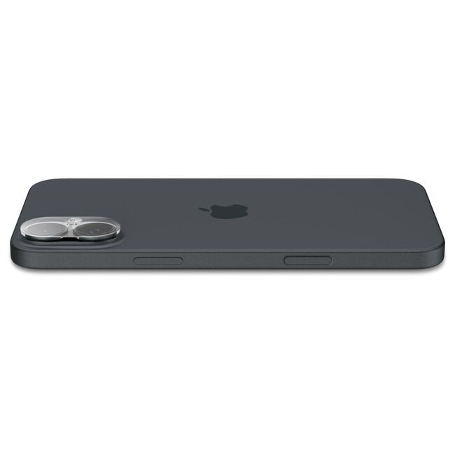 [Pachet 2x] Folie sticla camera iPhone 16 / 16 Plus Spigen Glas.tR Optik, transparenta