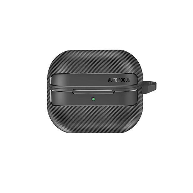 Techsuit - carbonfiber - for samsung galaxy buds 3 / 3 pro - black