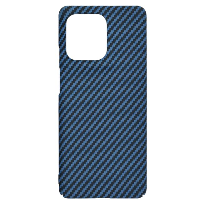 Husa pentru  Motorola Edge 50 Pro CarbonFiber UltraSlim, Lightweight, albastru