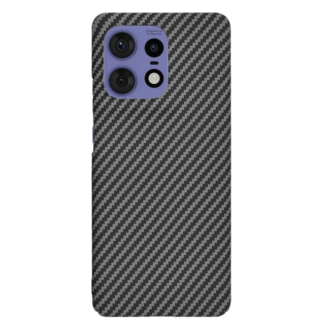 Husa pentru  Motorola Edge 50 Pro CarbonFiber UltraSlim, Lightweight, negru