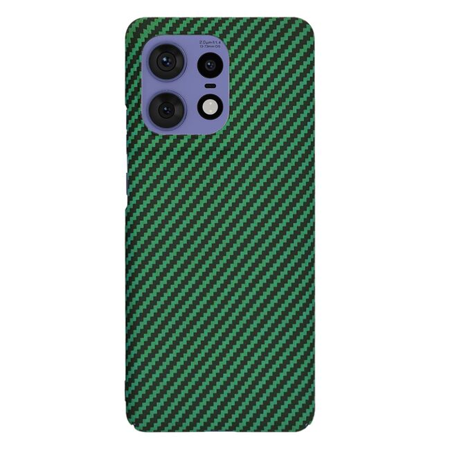 Husa pentru  Motorola Edge 50 Pro CarbonFiber UltraSlim, Lightweight, verde