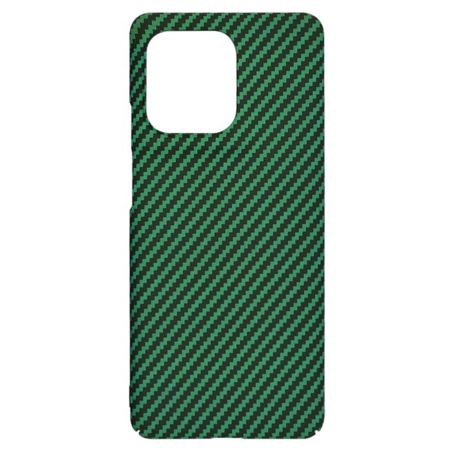 Husa pentru  Motorola Edge 50 Pro CarbonFiber UltraSlim, Lightweight, verde