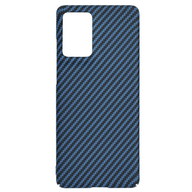 Husa pentru  Motorola Moto G85 CarbonFiber UltraSlim, Lightweight, albastru