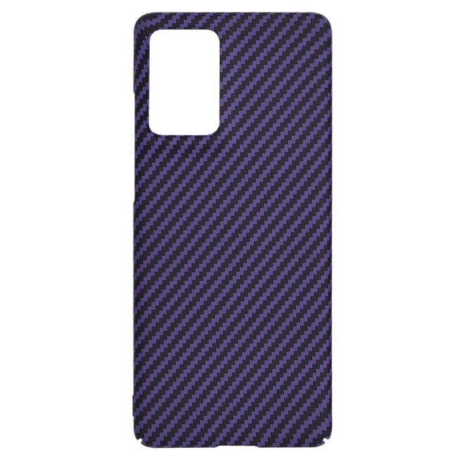 Husa pentru  Motorola Moto G85 CarbonFiber UltraSlim, Lightweight, mov