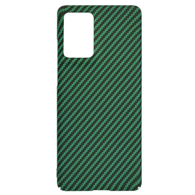 Husa pentru  Motorola Moto G85 CarbonFiber UltraSlim, Lightweight, verde