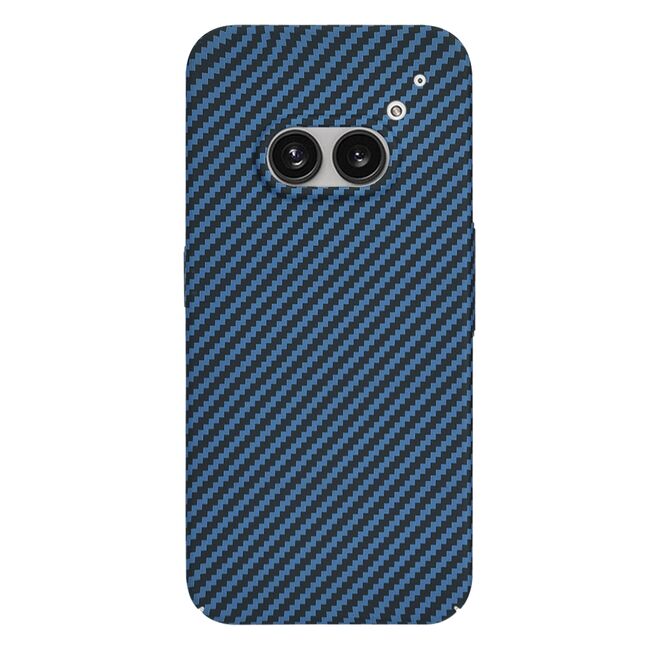 Husa pentru  Nothing Phone (2a), (2a) Plus CarbonFiber UltraSlim, Lightweight, albastru