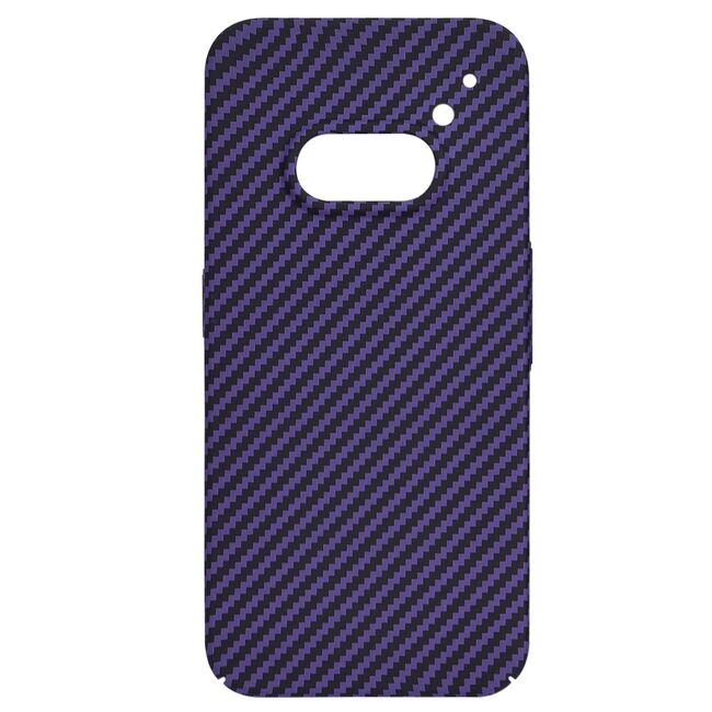 Husa pentru  Nothing Phone (2a), (2a) Plus CarbonFiber UltraSlim, Lightweight, mov