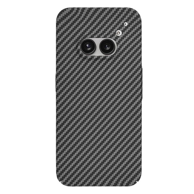Husa pentru  Nothing Phone (2a), (2a) Plus CarbonFiber UltraSlim, Lightweight, negru