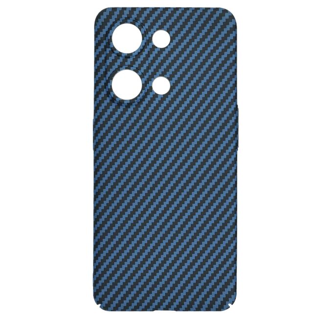 Husa pentru  OnePlus Nord 3 CarbonFiber UltraSlim, Lightweight, albastru