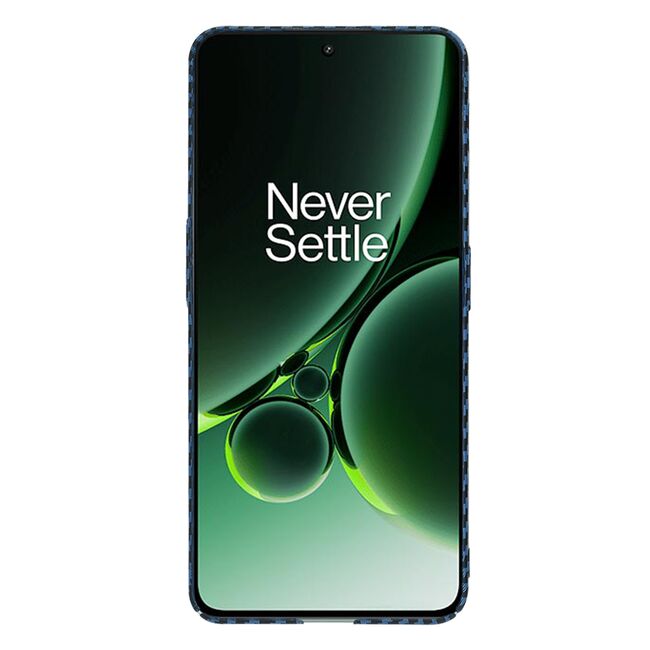 Husa pentru  OnePlus Nord 3 CarbonFiber UltraSlim, Lightweight, albastru