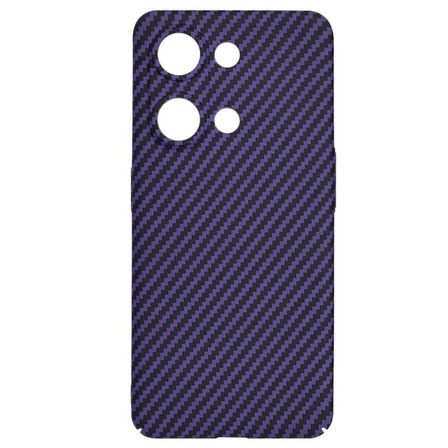 Husa pentru  OnePlus Nord 3 CarbonFiber UltraSlim, Lightweight, mov