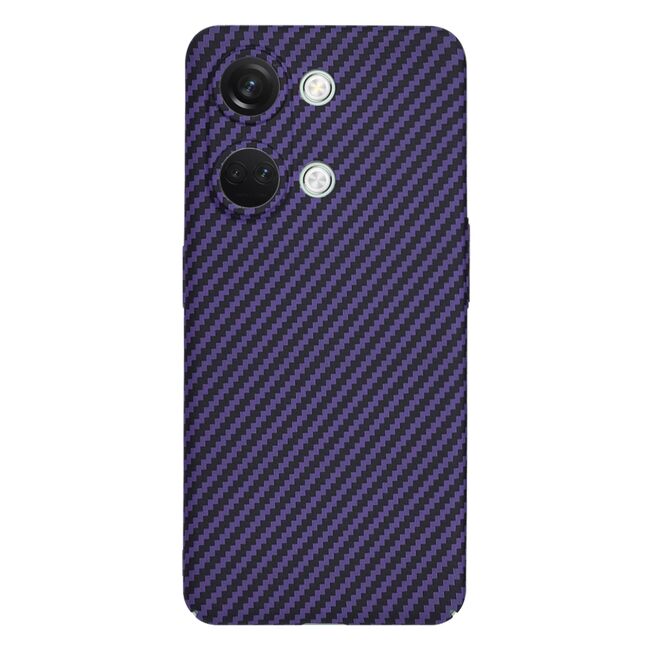 Husa pentru  OnePlus Nord 3 CarbonFiber UltraSlim, Lightweight, mov