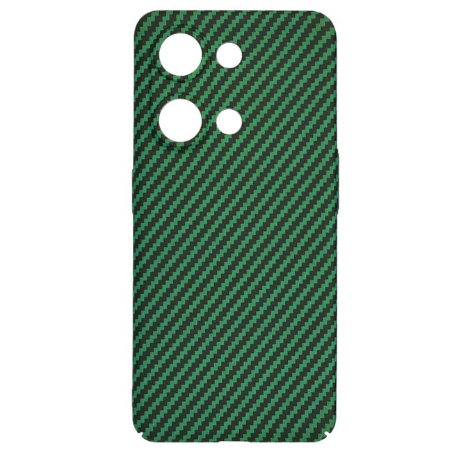 Husa pentru  OnePlus Nord 3 CarbonFiber UltraSlim, Lightweight, verde