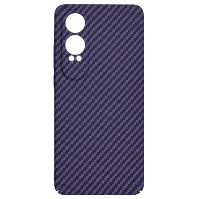 Husa pentru  OnePlus Nord CE4 Lite CarbonFiber UltraSlim, Lightweight, mov
