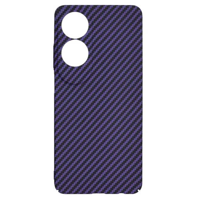 Husa pentru  Oppo A60 CarbonFiber UltraSlim, Lightweight, mov
