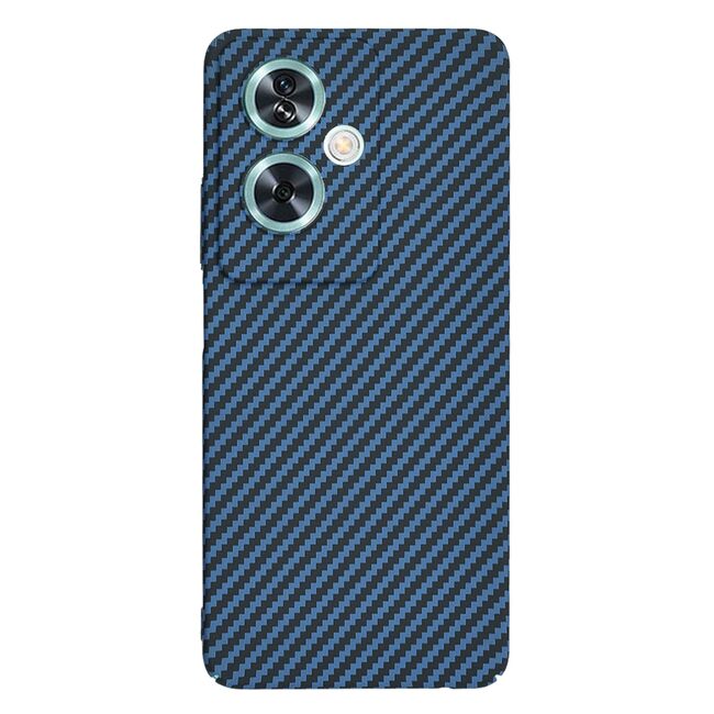Husa pentru  Oppo A79 5G CarbonFiber UltraSlim, Lightweight, albastru