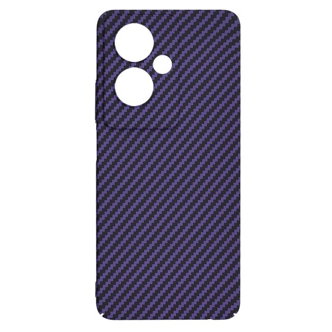 Husa pentru  Oppo A79 5G CarbonFiber UltraSlim, Lightweight, mov