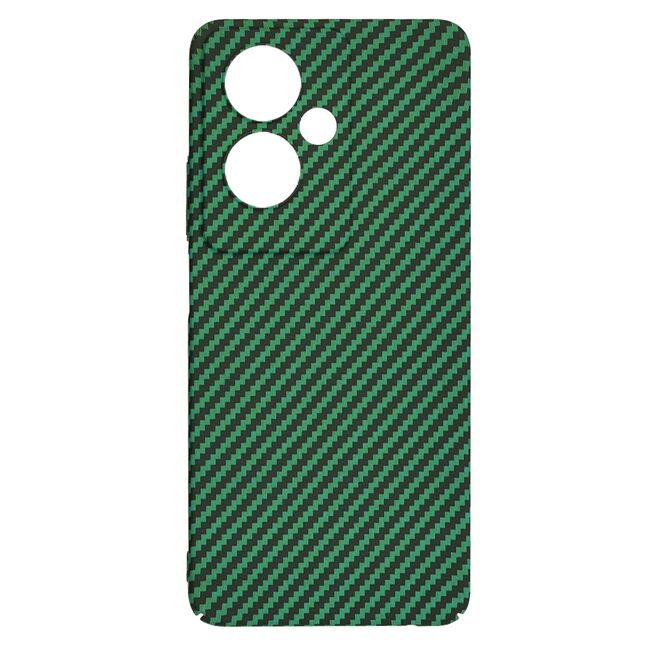 Husa pentru  Oppo A79 5G CarbonFiber UltraSlim, Lightweight, verde