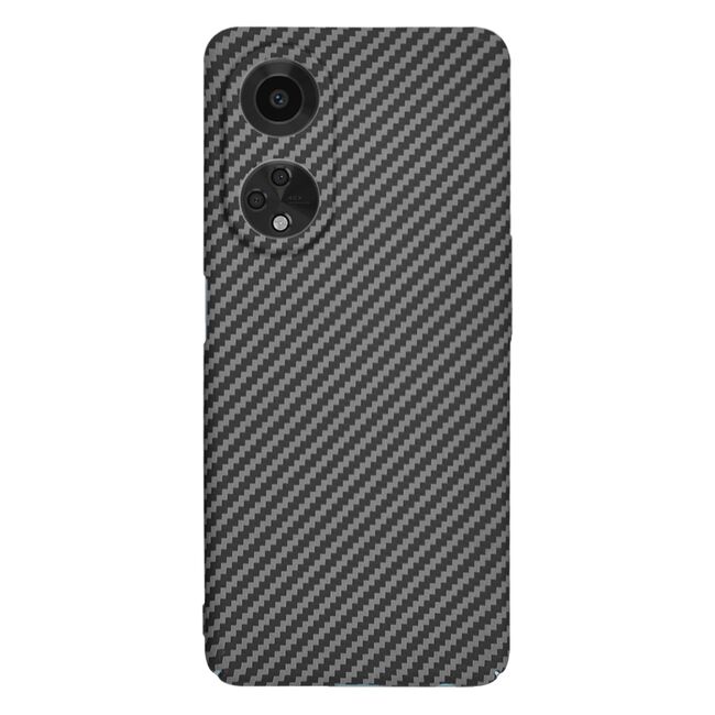 Husa pentru  Oppo A98 CarbonFiber UltraSlim, Lightweight, negru