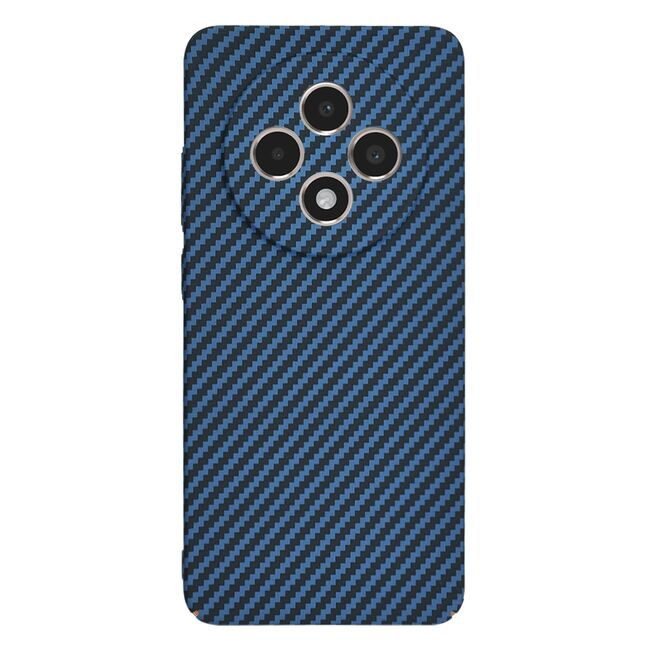 Husa pentru  Oppo Reno 12F, 12FS CarbonFiber UltraSlim, Lightweight, albastru
