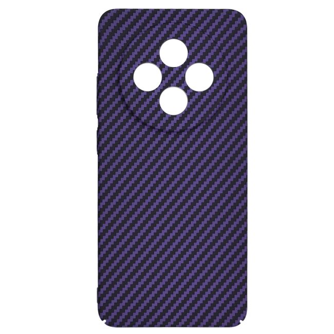 Husa pentru  Oppo Reno 12F, 12FS CarbonFiber UltraSlim, Lightweight, mov